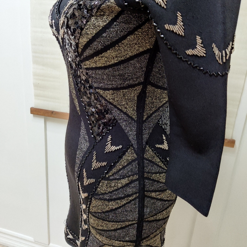 Beaded Bodycon Dress Marciano - Small - Picture 3 of 12